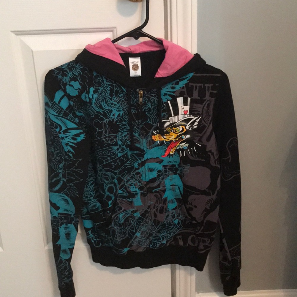 COPY - Ed Hardy hooded jacket